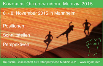 Teilnahme am Internationalen Kongress für Osteopathische Medizin